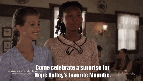 Wcth Hearties Allie Grant Angela Canfield Come Celebrate Hope Valleys Favorite Mountie GIF - Wcth Hearties Allie Grant Angela Canfield Come Celebrate Hope Valleys Favorite Mountie Were Not Horsing Around GIFs