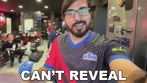 Cant Reveal Mohit Israney GIF - Cant Reveal Mohit Israney Global Esports GIFs