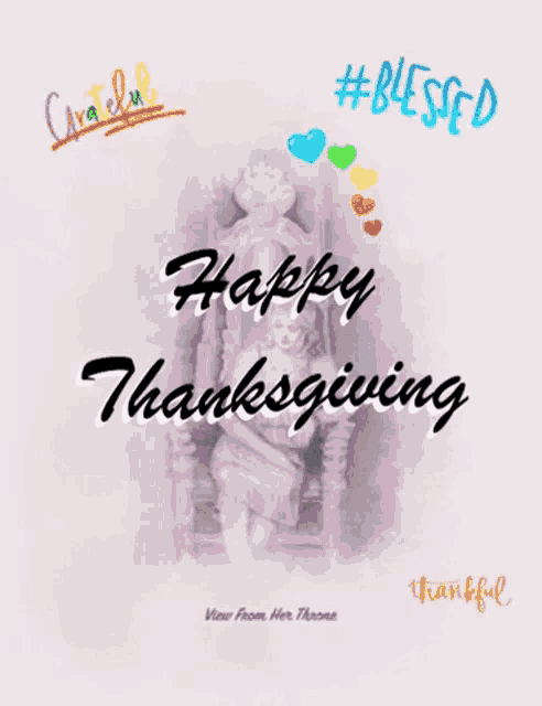 Happy Thanksgiving Blessed GIF - Happy Thanksgiving Blessed Thankful GIFs