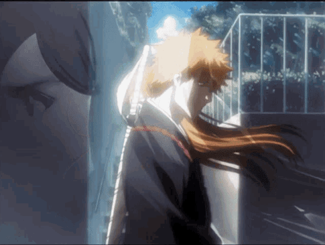 a man with long hair is holding a sword in his hand