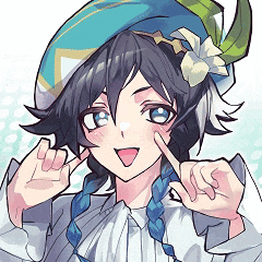 a drawing of a girl wearing a hat with a flower in it