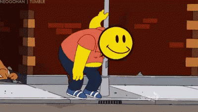 Simpsons Throw Up GIF - Tletter GIFs