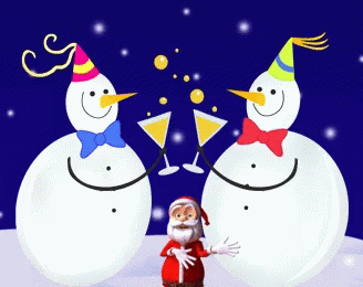 Snow Party Snowman GIF - Snow Party Snowman Dancing GIFs