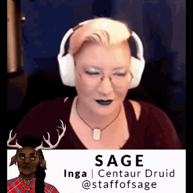 sage inga centaur druid is a female character in a video game