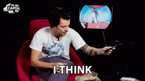 I Think Harry Styles GIF - I Think Harry Styles I Thought So GIFs
