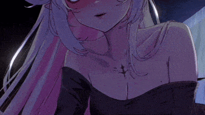 a close up of a girl 's neck and chest with a flower on it