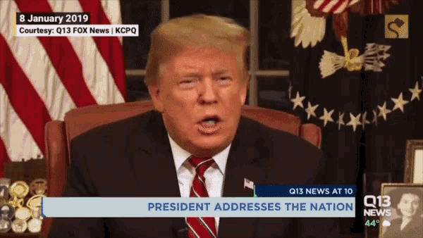 Trump Address GIF - Trump Address Speech GIFs