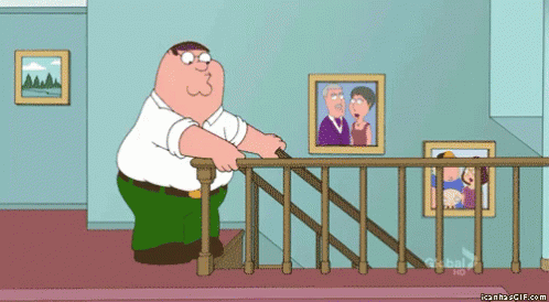 Peter Stairs GIF - Peter Stairs Family Guy GIFs