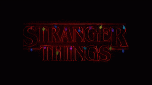 Stranger Things Fairy Lights GIF - Stranger Things Fairy Lights Text GIFs