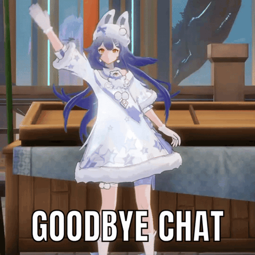 Fenrir Goodbye GIF - Fenrir Goodbye Goodbye Chat GIFs
