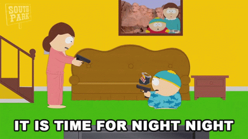 It Is Time For Night Night Liane Cartman GIF - It Is Time For Night Night Liane Cartman Eric Cartman GIFs