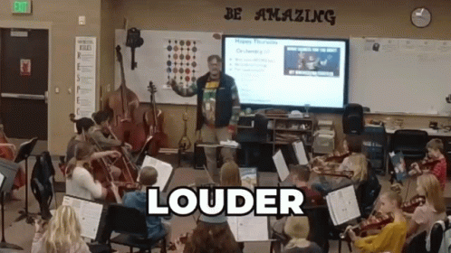 Louder Rob Landes GIF - Louder Rob Landes I Cant Hear You GIFs