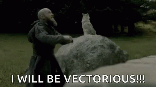 Vikings I Will Be Vectorious GIF - Vikings I Will Be Vectorious Scream GIFs