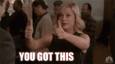 Amy Poehler You Got This GIF - Amy Poehler You Got This Parks And Rec GIFs