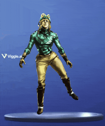 a video game character with the name viggle.ai
