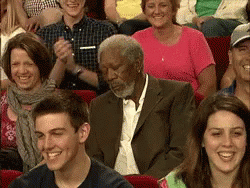 Morgan Freeman Applause GIF - Morgan Freeman Applause Sleep GIFs