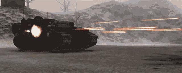 a computer generated image of a military vehicle with the letters bfs on it