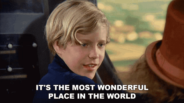 Its The Most Wonderful Place In The World Willy Wonka And The Chocolate Factory GIF - Its The Most Wonderful Place In The World Willy Wonka And The Chocolate Factory Most Beautiful Place GIFs