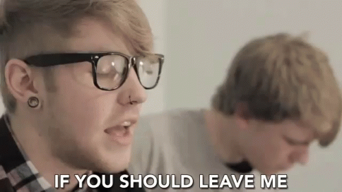 If You Should Leave Goodbye GIF - If You Should Leave Goodbye Leaving GIFs