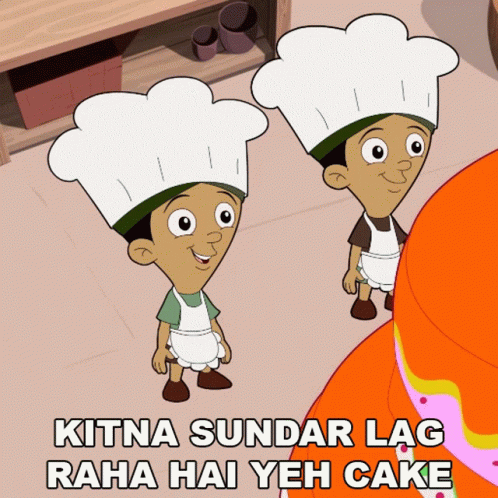 Kitna Sundar Lag Raha Hai Yeh Cake Bholu GIF - Kitna Sundar Lag Raha Hai Yeh Cake Bholu Dholu GIFs