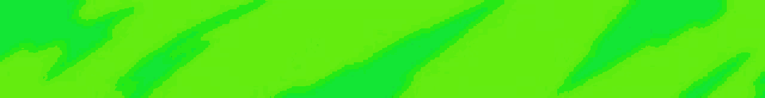 a person is standing in front of a green background with a blurred image of a person .