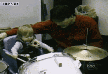 Drums Baby GIF - Drums Baby Poke GIFs