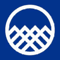 a pink circle with squares in it on a green background .