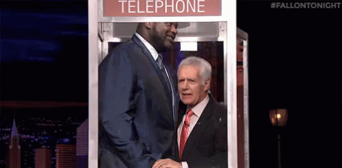 There There GIF - Shaq Alex Trebek There There GIFs
