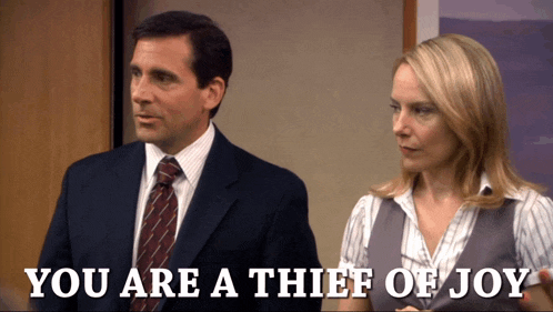 The Office Thief Of Joy GIF - The Office Thief Of Joy Bummer GIFs