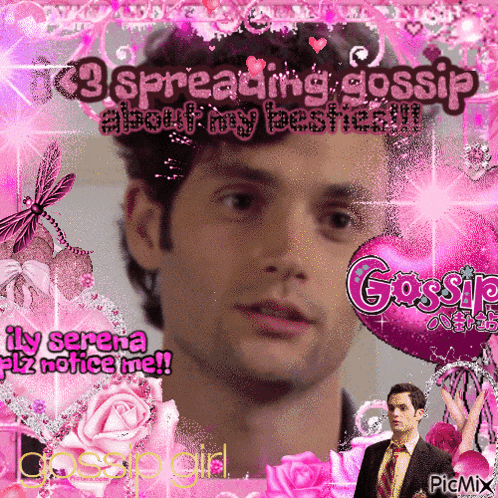 a picture of a man with the words spreading gossip