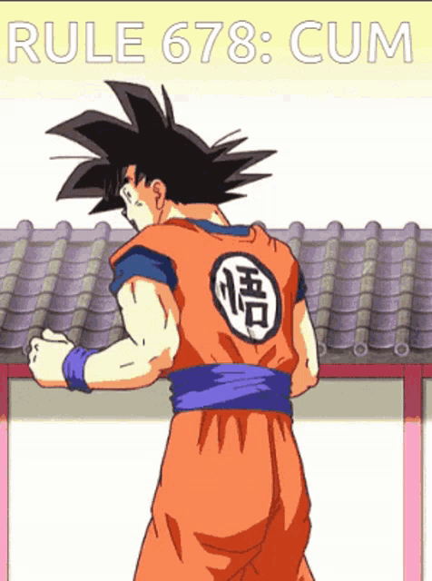 a picture of a cartoon character with the words rule 678 cum