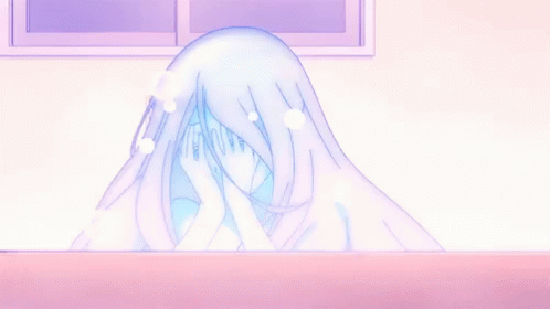 Mikani Crying GIF - Mikani Crying Wave Hair GIFs