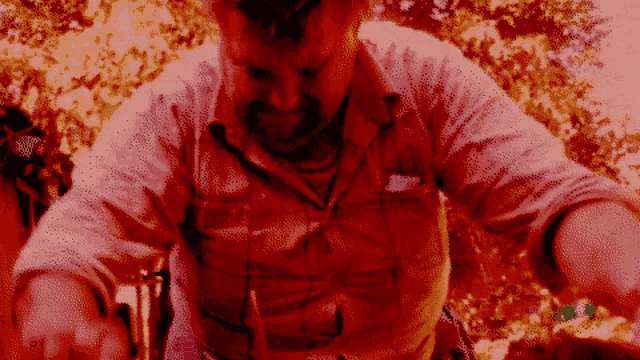 a pixelated image of a man with a name tag that says ' smith '