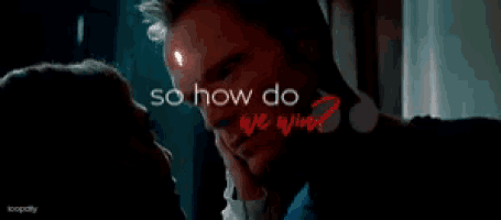 a close up of a man 's face with the words `` so how do we win '' on it .