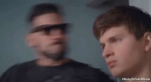 Punch GIF - Baby Driver Jon Bernthal Stopping Self GIFs