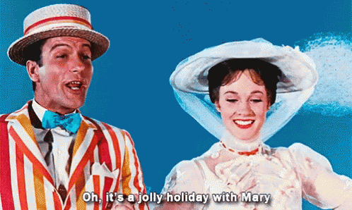 Mary Poppins Holiday GIF - Mary Poppins Holiday Holiday With Mary GIFs