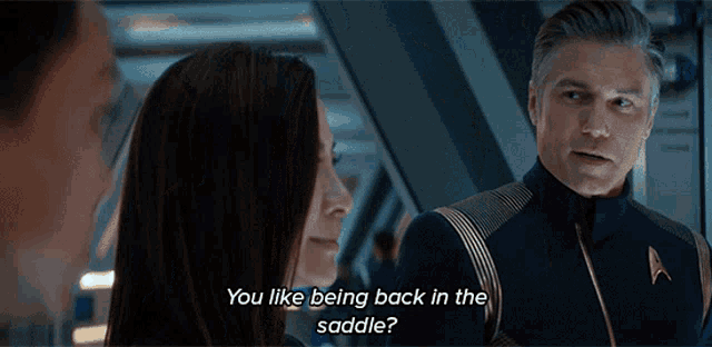 You Like Being Back In The Saddle Its An Invigorating Ride GIF - You Like Being Back In The Saddle Its An Invigorating Ride Michelle Yeoh GIFs