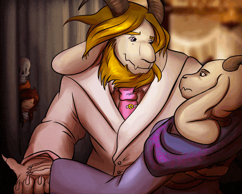 a drawing of a goat wearing a white suit and pink tie