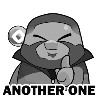 a black and white cartoon of a man with a beard and the words another one