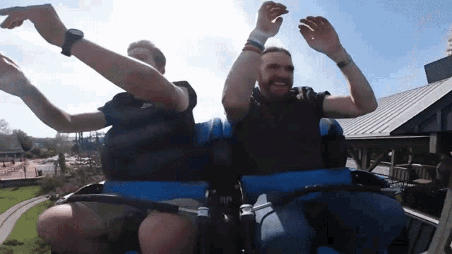 Relieved Coaster Force GIF - Relieved Coaster Force Kentucky Kingdom GIFs