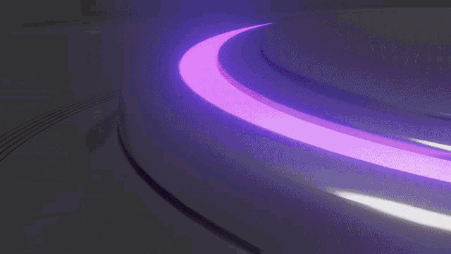 a purple infinity deck with a glowing playing card on it