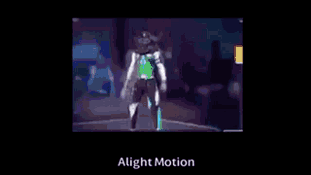 a screenshot of a video game with the words alight motion at the top