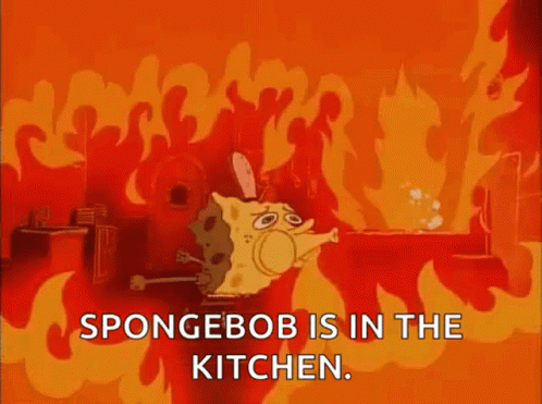 Spongebob Fire GIF - Spongebob Fire Squarepants GIFs