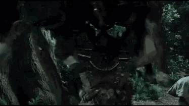 a blurry picture of a person 's face in the dark