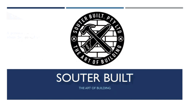 a page that says ' souter 's are the best residential builder southern highlands ' at the top
