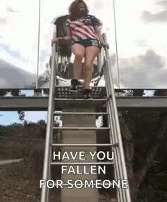 Have You Fallen For Someone Stairs Fail GIF - Have You Fallen For Someone Stairs Fail Slide Into Those Dms Like GIFs