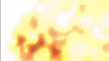a close up of a person 's face with a blurred background of a fireball .