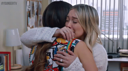Kelsey Crying GIF - Younger Tv Land Hilary Duff GIFs