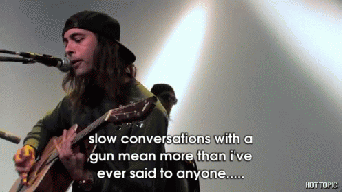 I'M Low On Gas And You Need A Jacket - Pierce The Veil GIF - Vic Mike Ptv GIFs