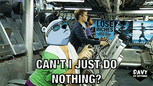 a woman is riding an exercise bike in a gym with a sign that says lose inches